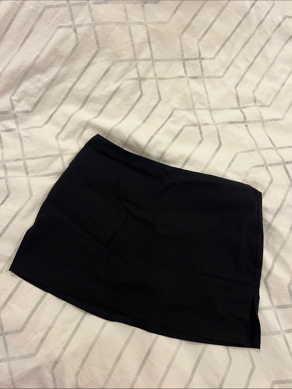 Women’s Classic Black Mini Skirt - Size M